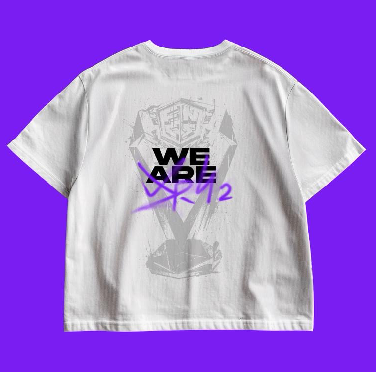 We Are Back Print Tee
