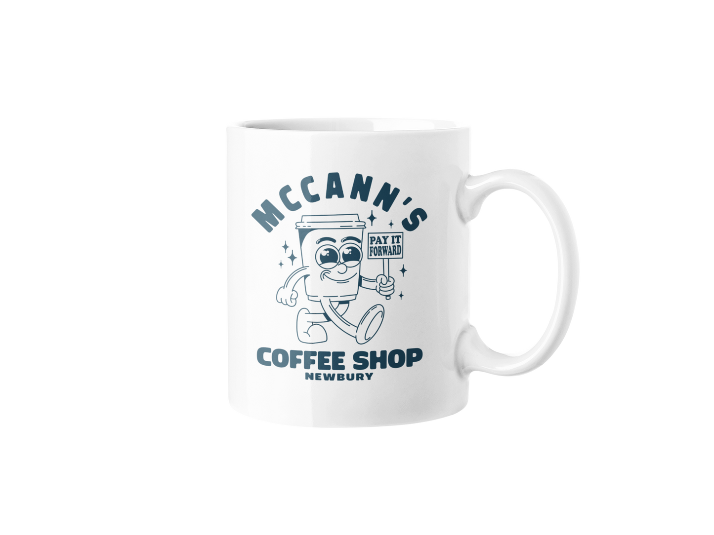 Meals with Max - McCann's Coffee Shop Mug