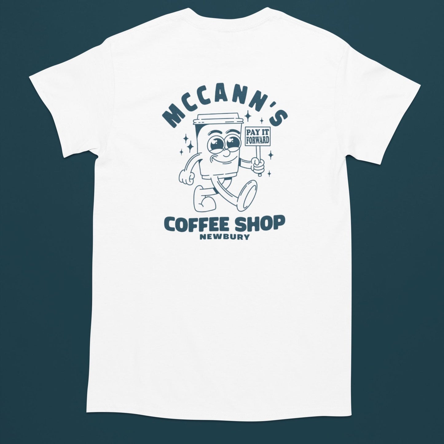 MEALS WITH MAX MERCH - MCCANN'S COFFEE SHOP TEE