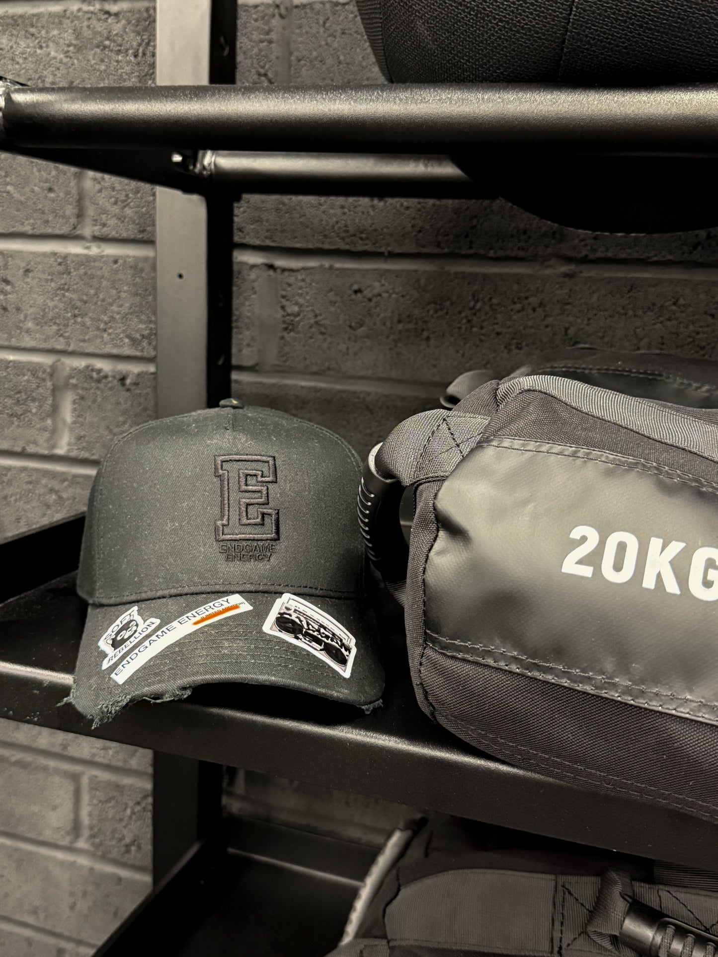 Collegiate Stealth Cap (Black)