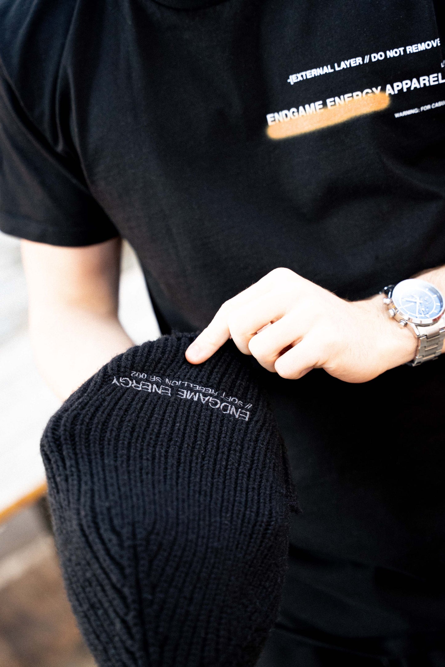 Soft Rebellion Beanie // Series 2 (Black)