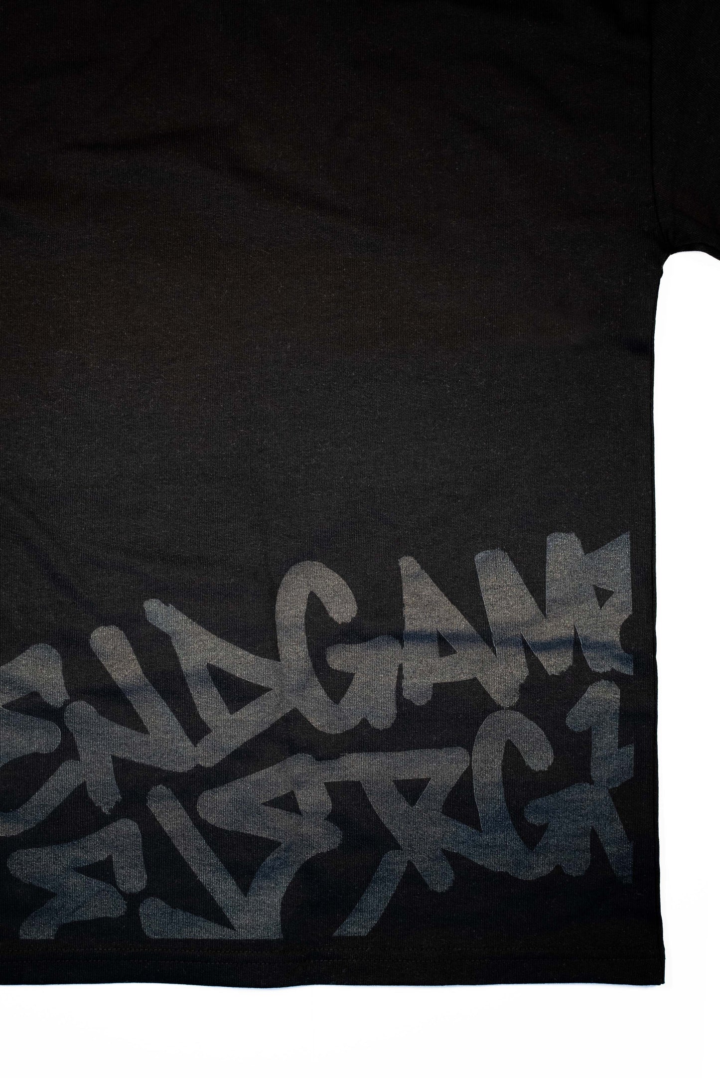 Heavy Stealth Graffiti Tee // Series 1 (Black)