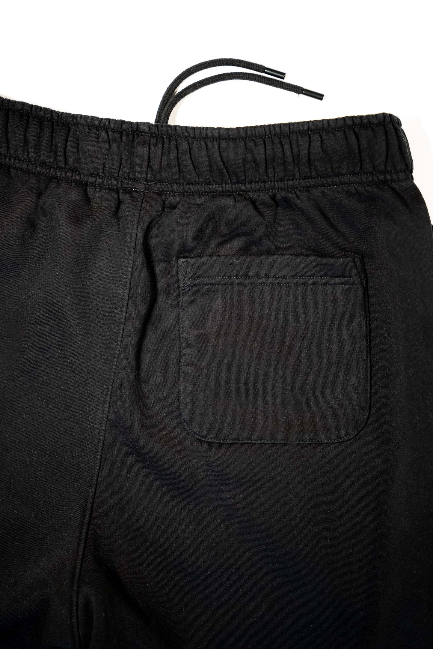 Black Joggers (White Print)