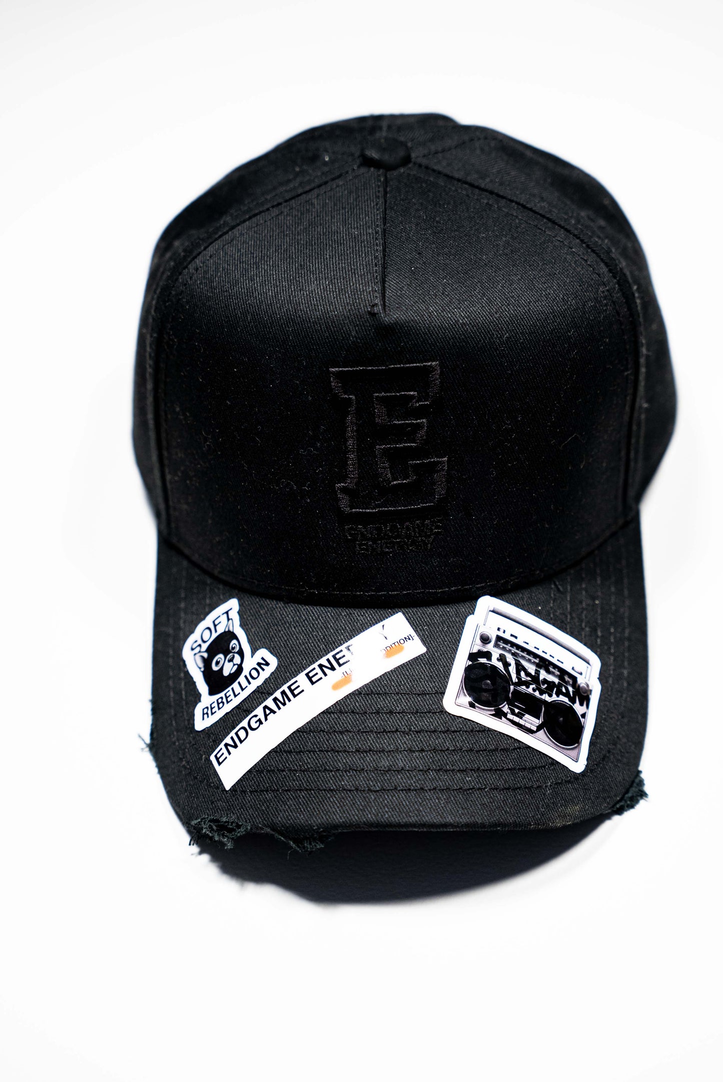 Collegiate Stealth Cap (Black)