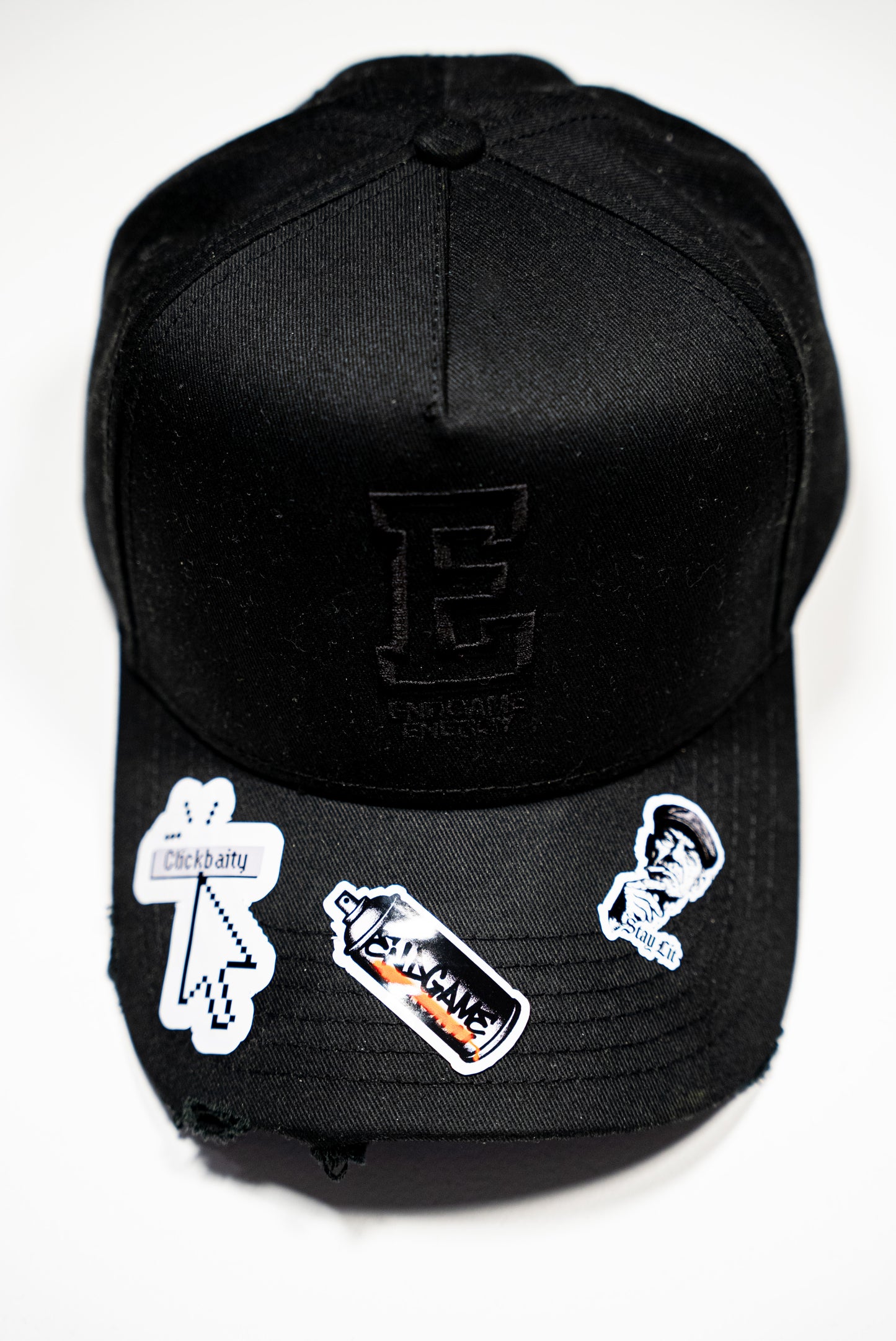 Collegiate Stealth Cap (Black)