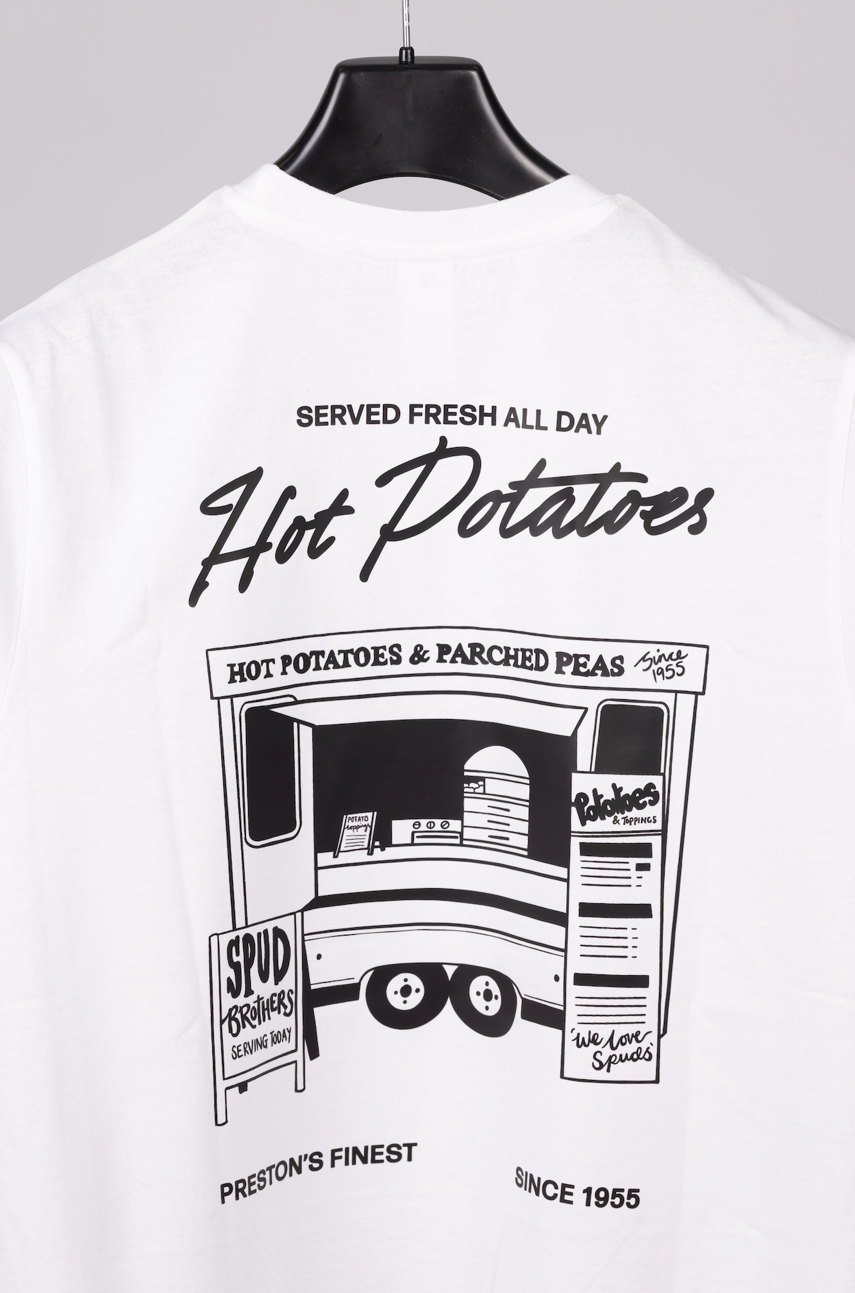 THE SPUD BROTHERS MERCH - HOT POTATO TRAM TEE