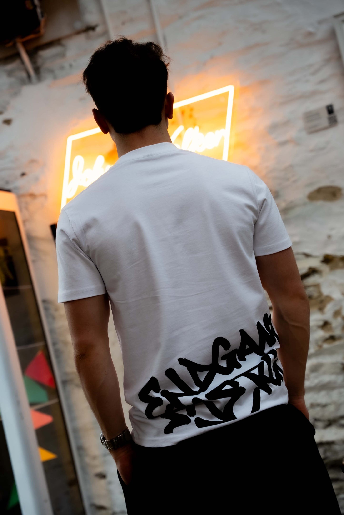 Heavy Graffiti Tee // Series 1 (White)