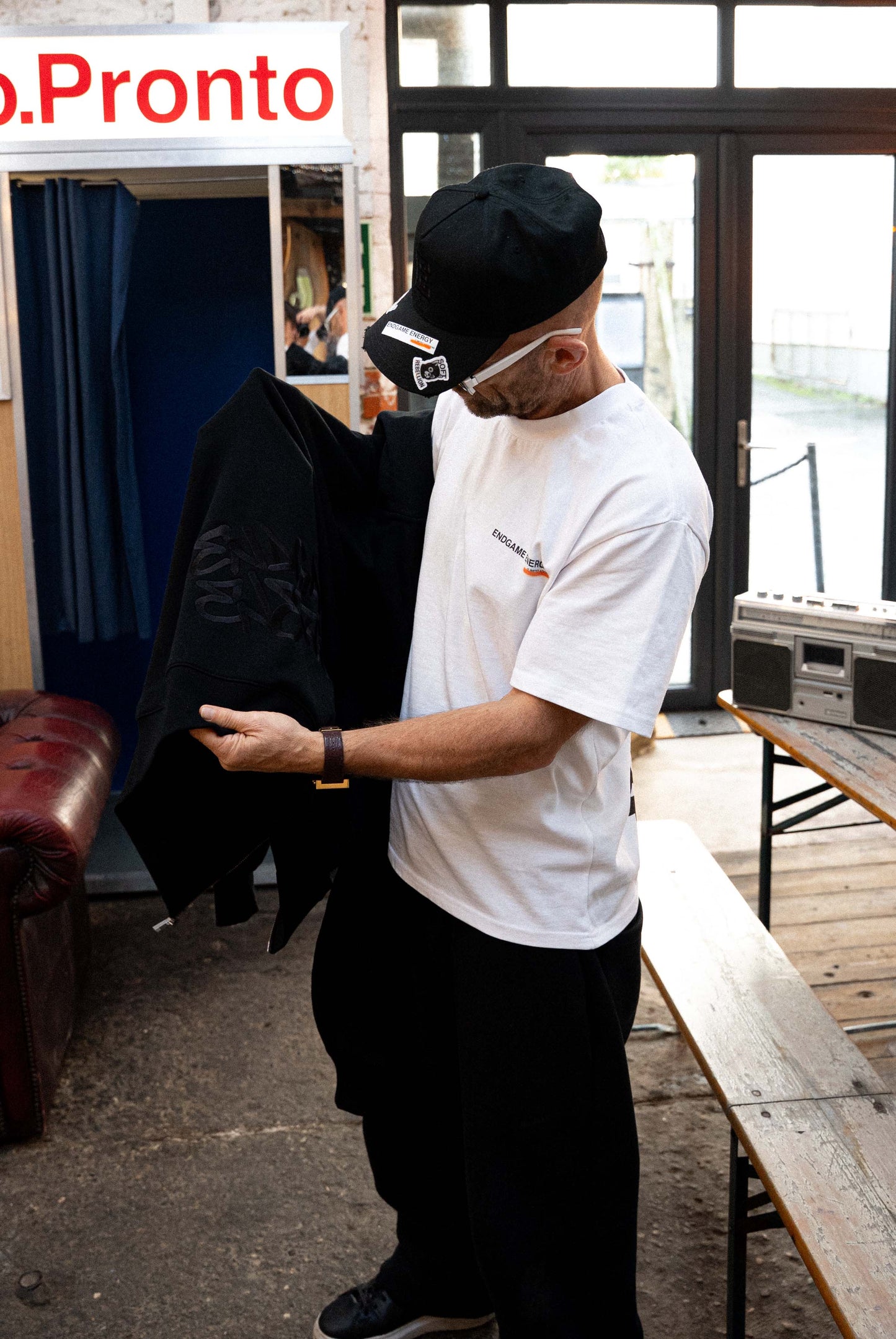 Heavy Graffiti Tee // Series 1 (White)