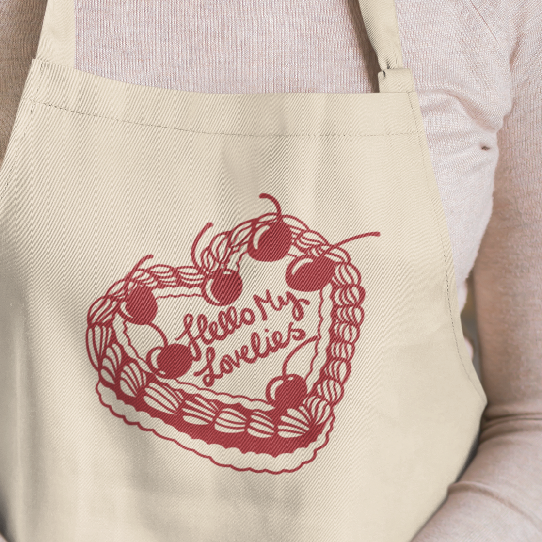 Hello My Lovelies Cake Kids Apron