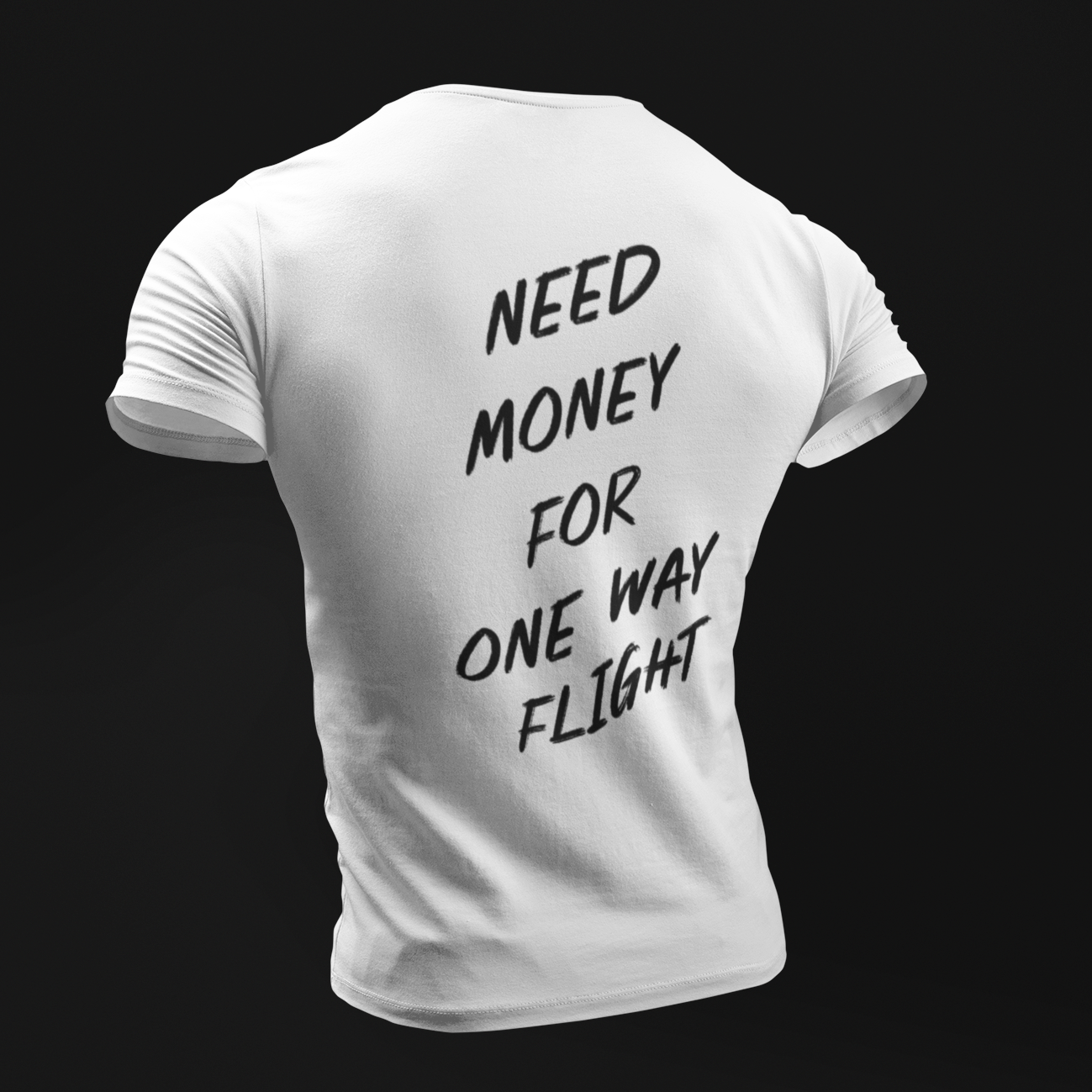 NEED MONEY FOR ONE WAY FLIGHT T-SHIRT