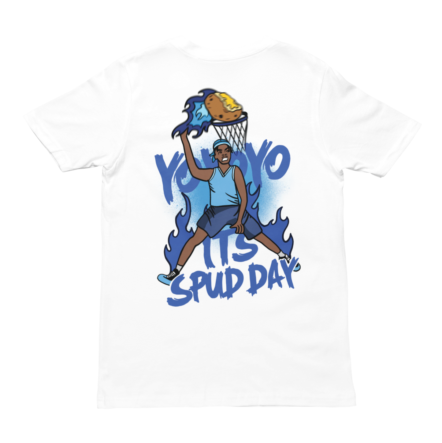 Yo Yo Yo It's Spud Day Spud Mobile T-shirt