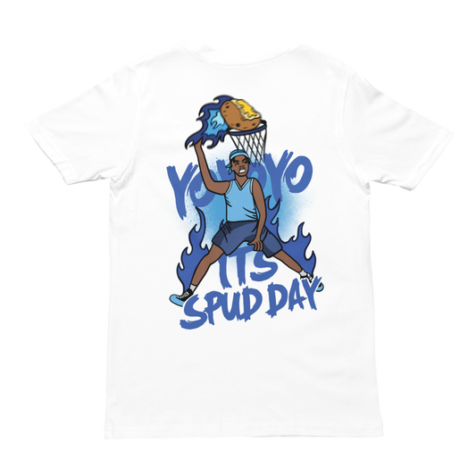 Yo Yo Yo It's Spud Day Spud Mobile T-shirt