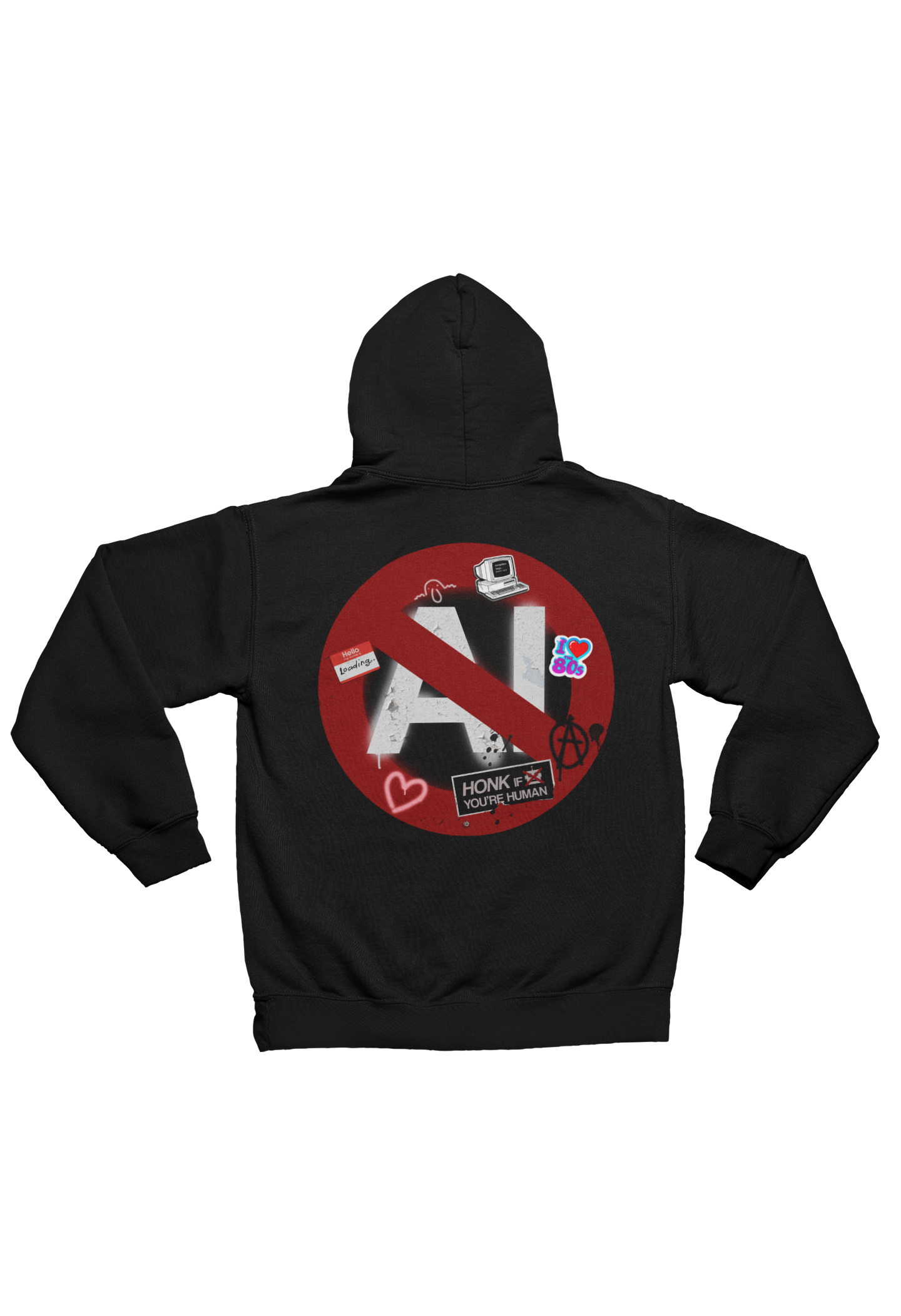 CTRL AI DELETE Merch - AI Hoodie