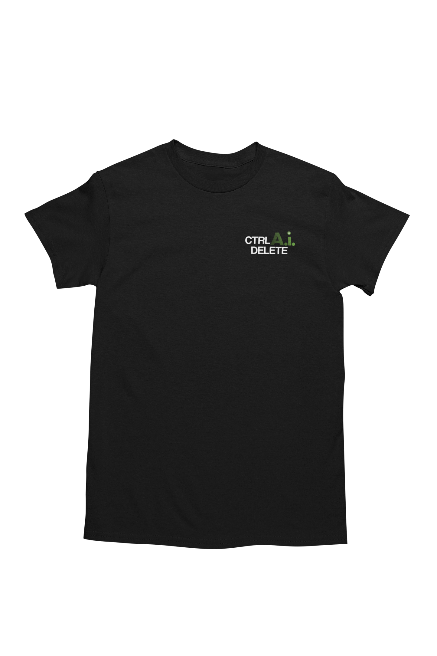 CTRL AI DELETE Merch - AI Tee Shirt