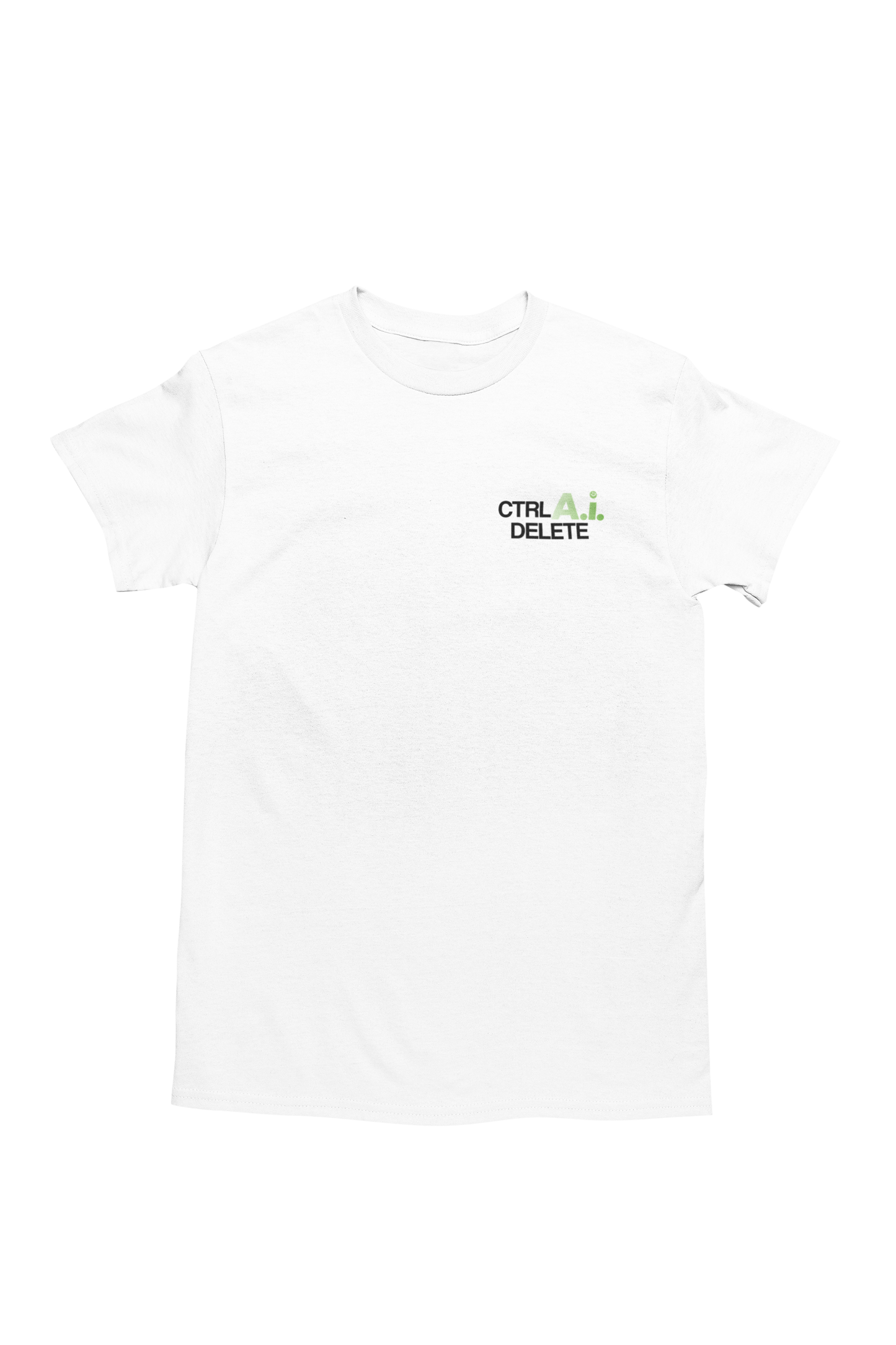 CTRL AI DELETE Merch - AI Tee Shirt
