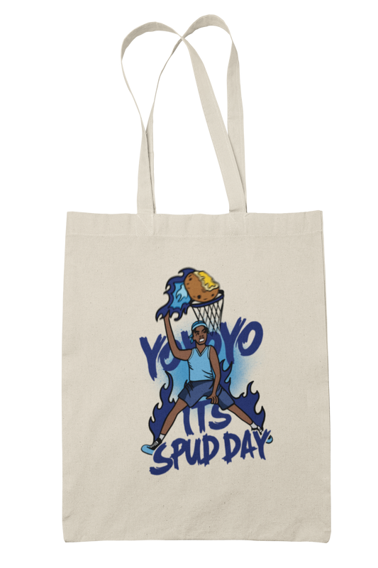 YO YO YO Spud Mobile Tote Bag
