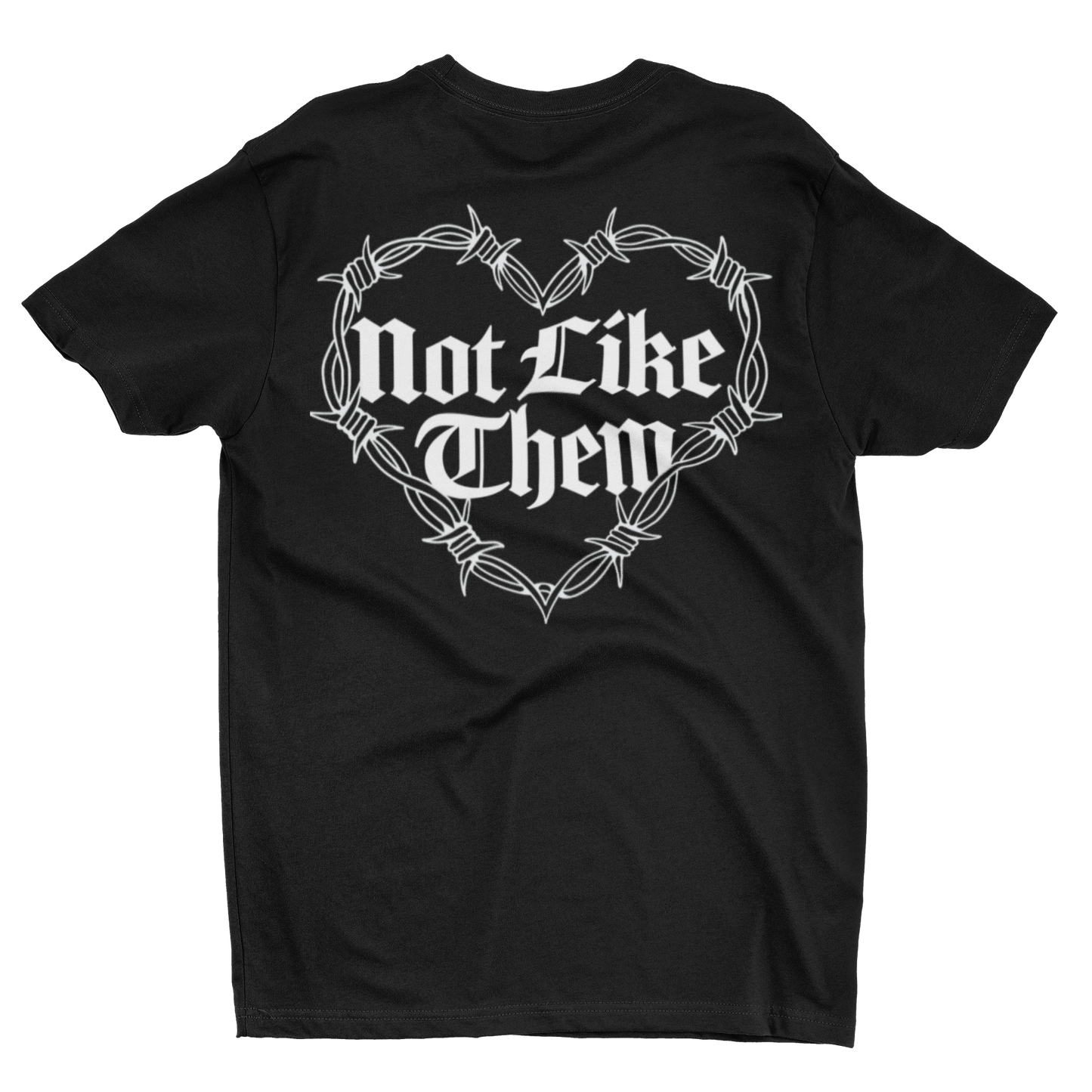 Not Like Them Barbed Heart T-shirt