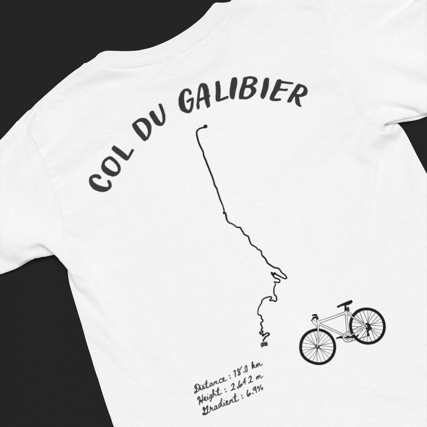 COL DU GALIBIER TRACK TSHIRT