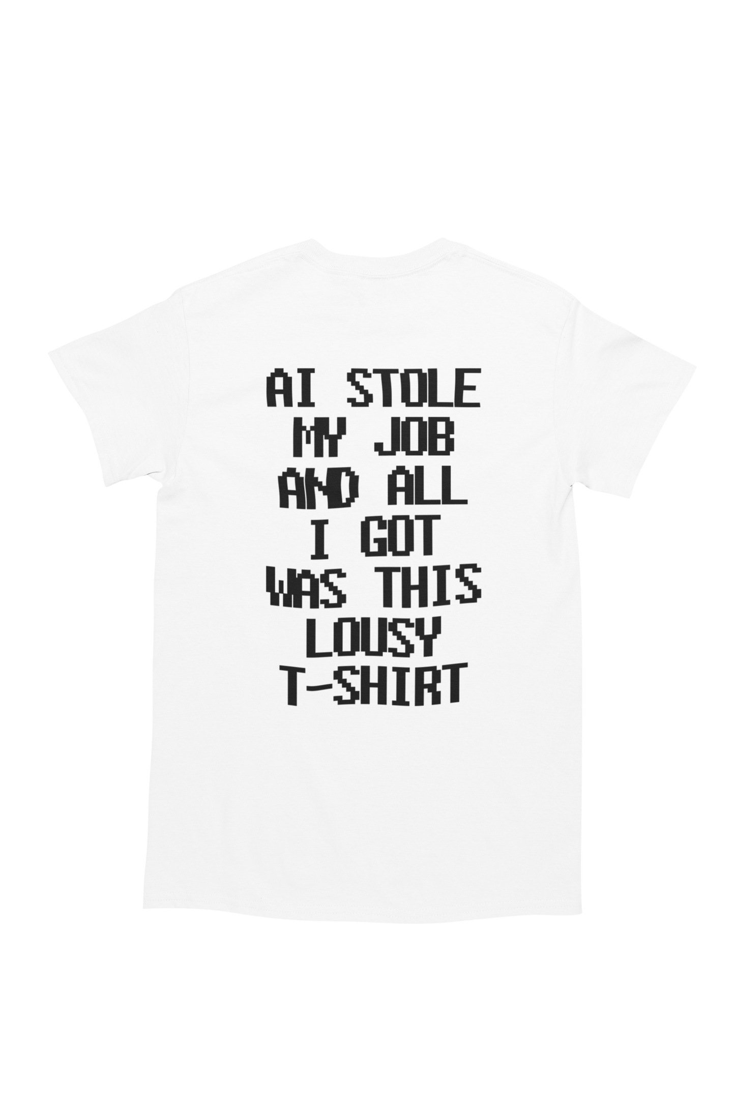 CTRL AI DELETE Merch - AI Stole my job Tee Shirt