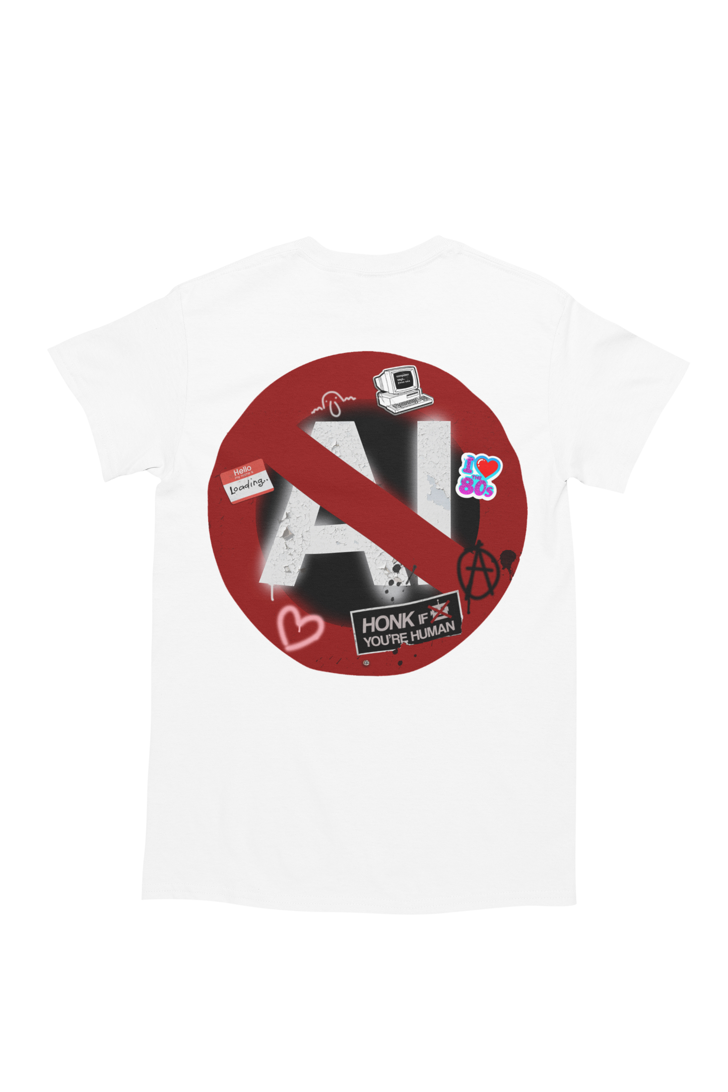 CTRL AI DELETE Merch - AI Tee Shirt