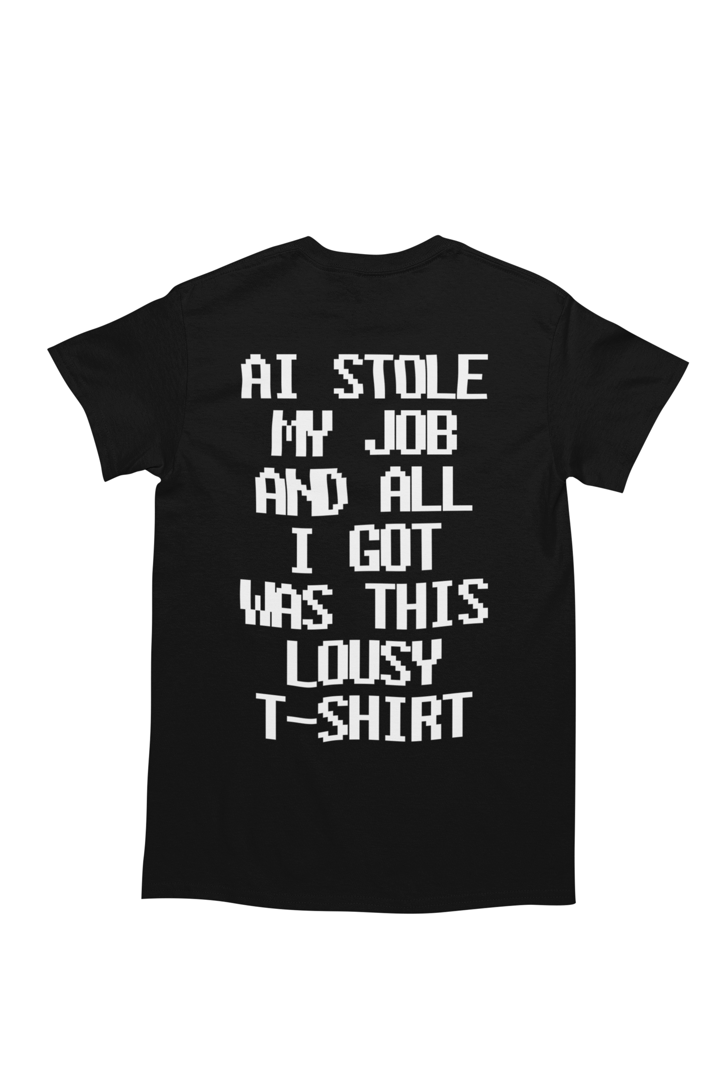 CTRL AI DELETE Merch - AI Stole my job Tee Shirt