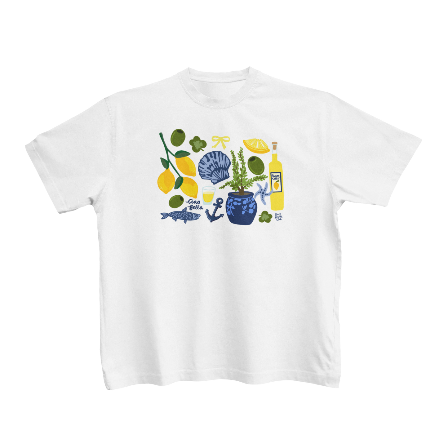 Good Hearts Club Italian Summer Baby Tee