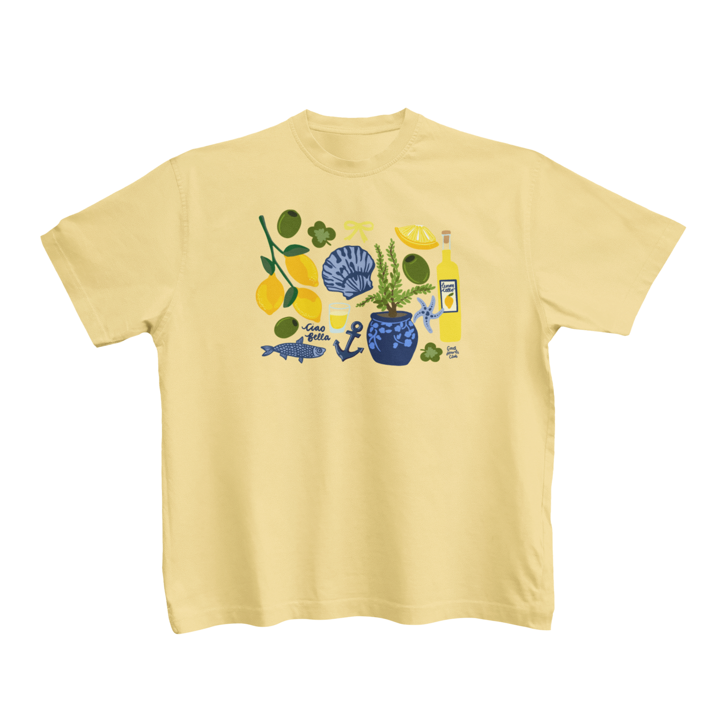 Good Hearts Club Italian Summer Baby Tee