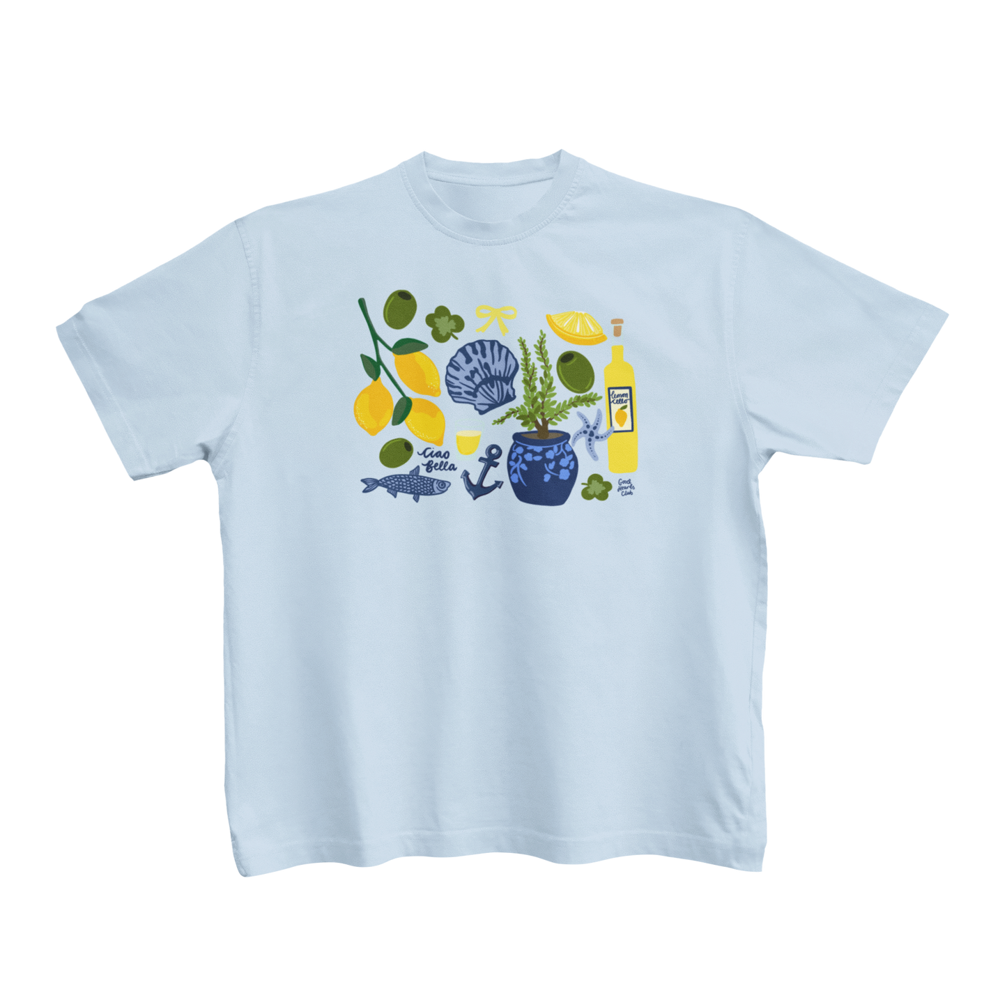 Good Hearts Club Italian Summer Baby Tee