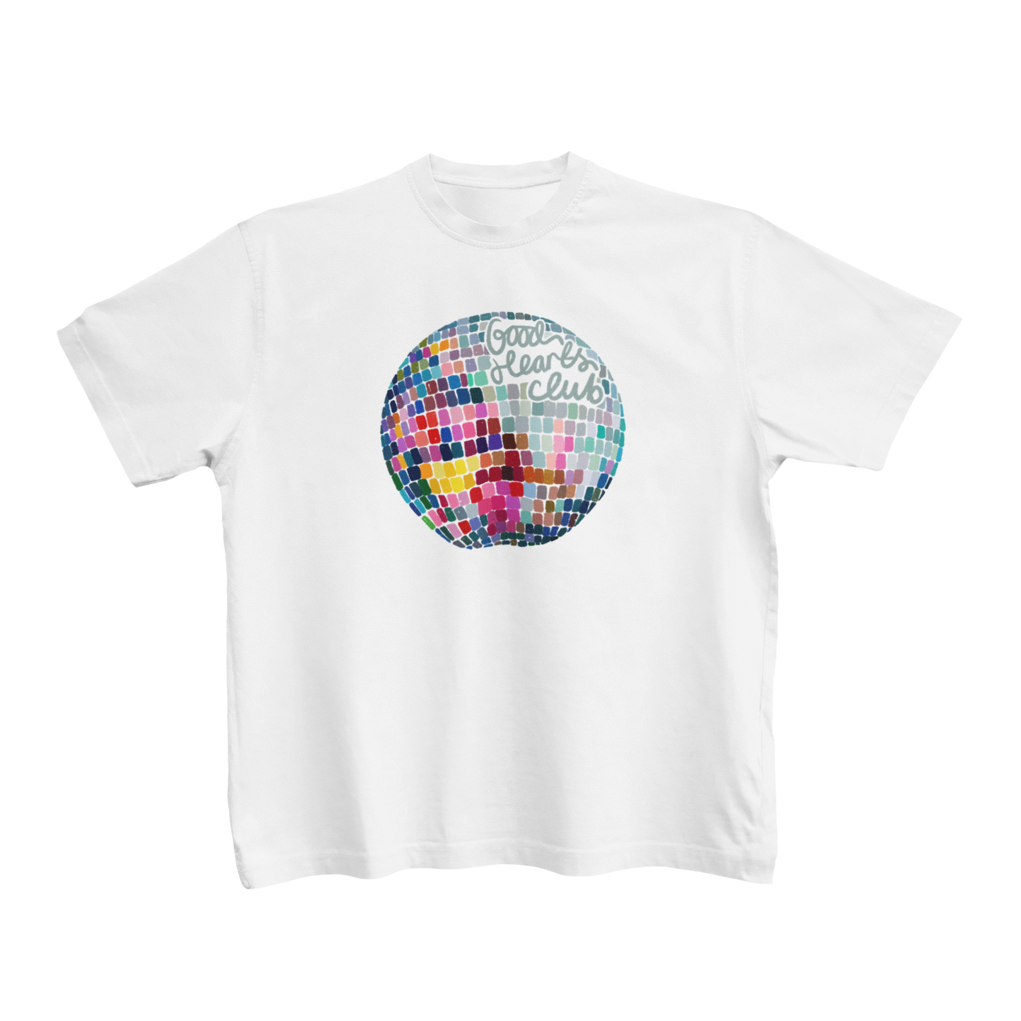 Good Hearts Club Disco Ball Baby Tee