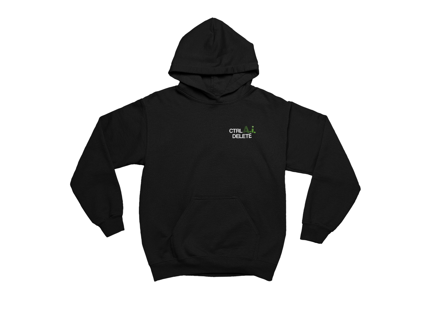 CTRL AI DELETE Merch - AI Hoodie