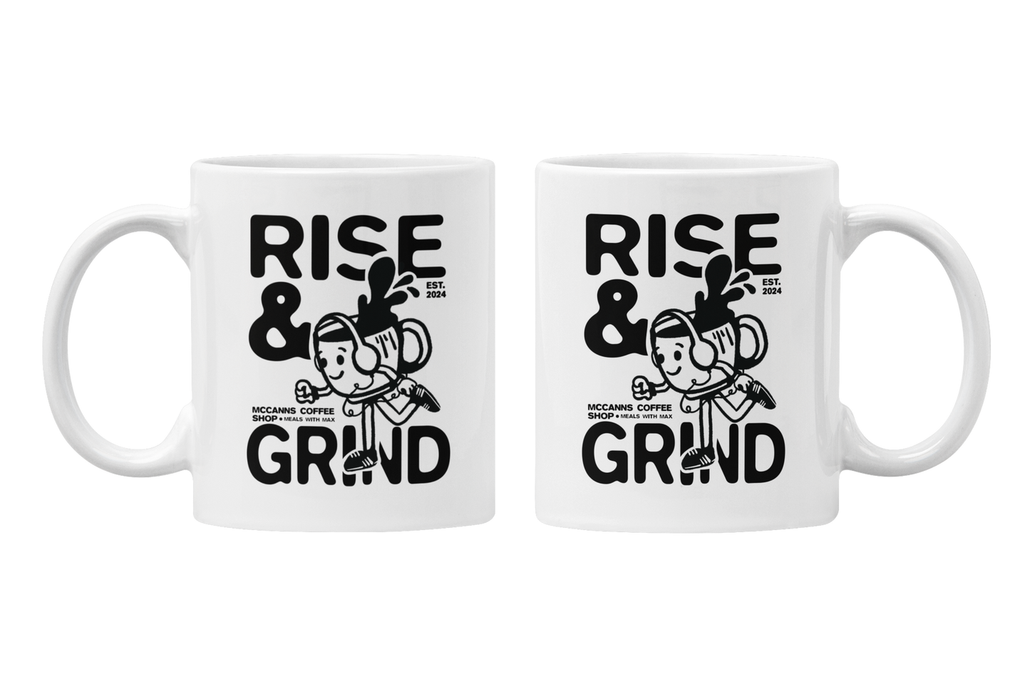Meals with Max - Rise & Grind Mug