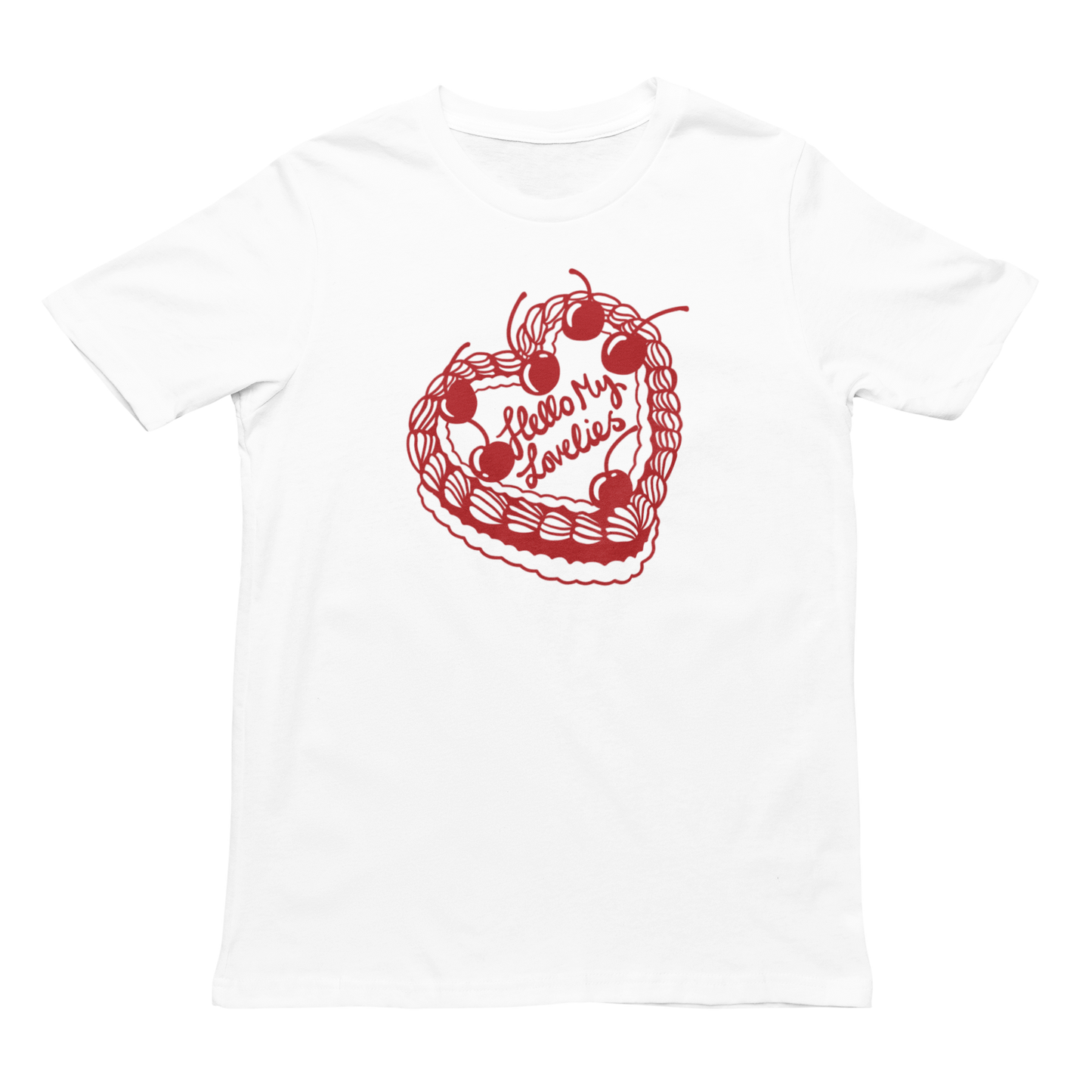 Hello My Lovelies Cake Unisex Tee