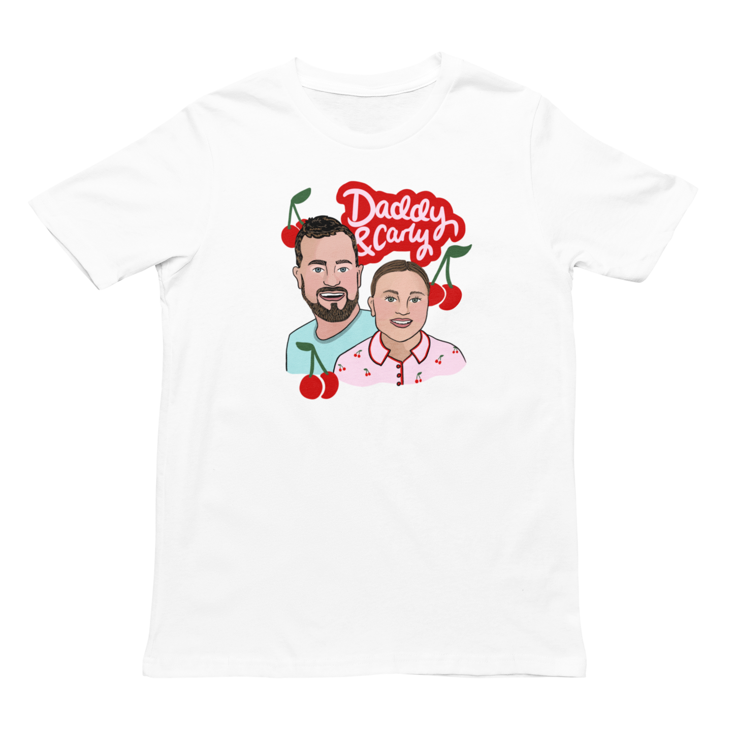 Daddy & Carly Cartoon Unisex Tee
