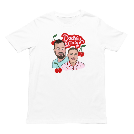 Daddy & Carly Cartoon Unisex Tee