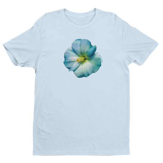 Good Hearts Club Blue Hibiscus Unisex Tshirt