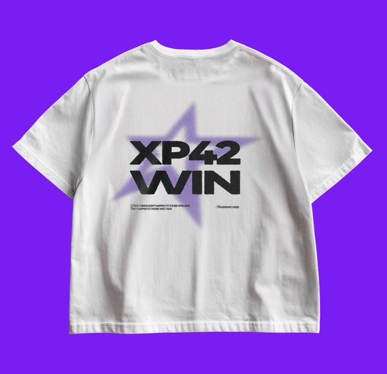 XP42 Win back print Tee